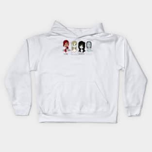 the 4 horsemen of the apocalypse Kids Hoodie